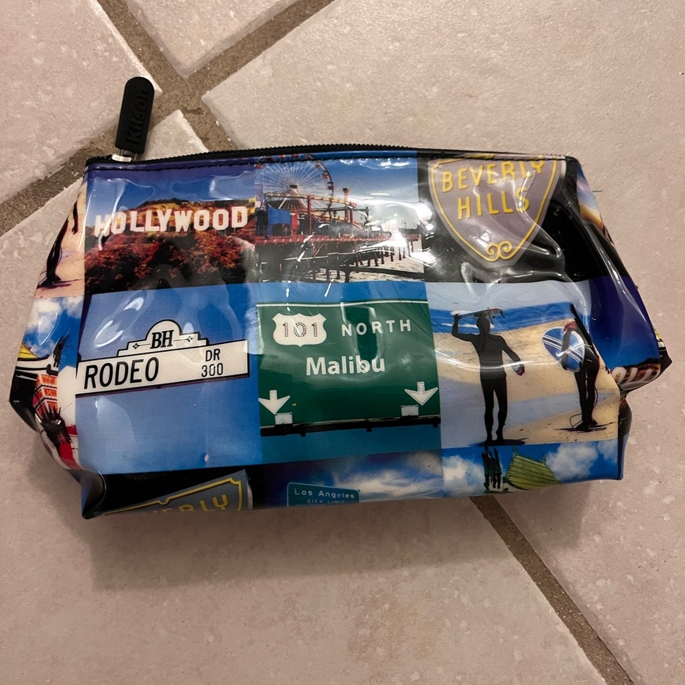 Colorful Los Angeles Pouch